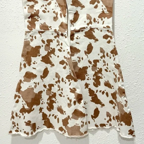 Altar'd State High rise animal print extra Flare Pants L - Picture 10 of 11